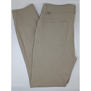 VRST Athletic Chino Pant Men's 33/32 (31x29) Pants Stretch 5 Pocket Khaki